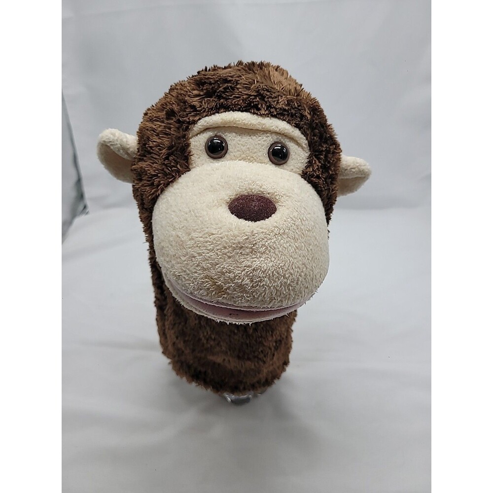Aurora Monkey Hand Puppet Brown Plush 9.5" Golf Cover